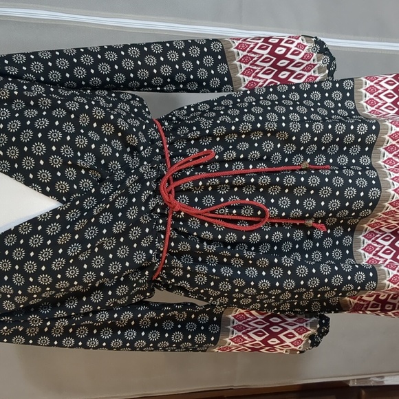 Lac Bleu Dress,100%polyester,Style1427D,Midi dress. - Picture 2 of 13